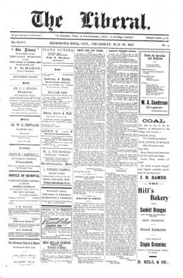 The Liberal, 18 May 1911