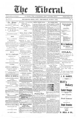 The Liberal, 8 Jun 1911