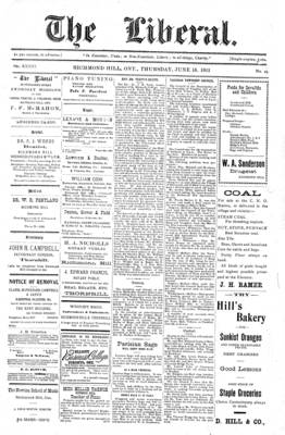 The Liberal, 15 Jun 1911