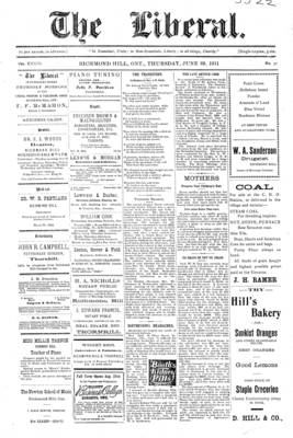 The Liberal, 29 Jun 1911