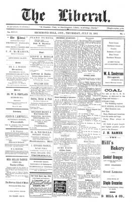 The Liberal, 13 Jul 1911