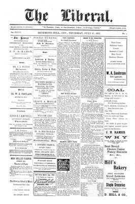 The Liberal, 27 Jul 1911