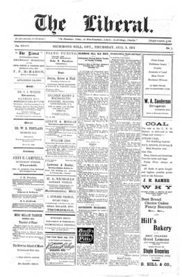 The Liberal, 3 Aug 1911