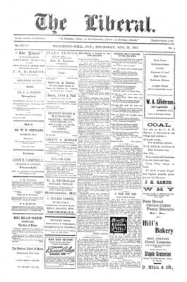 The Liberal, 31 Aug 1911