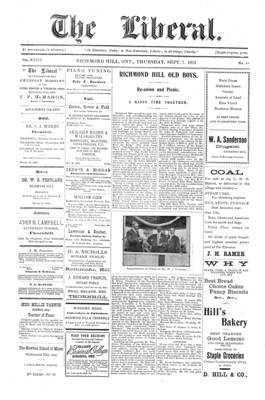 The Liberal, 7 Sep 1911