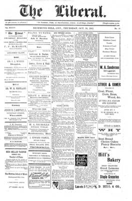 The Liberal, 19 Oct 1911