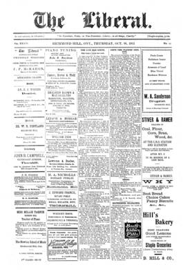 The Liberal, 26 Oct 1911