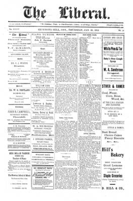 The Liberal, 25 Jan 1912