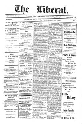 The Liberal, 1 Feb 1912