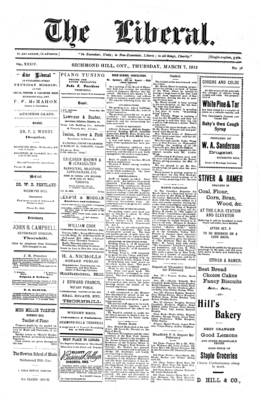 The Liberal, 7 Mar 1912