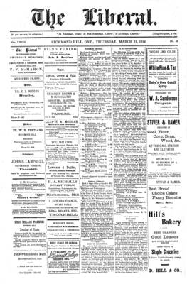 The Liberal, 21 Mar 1912