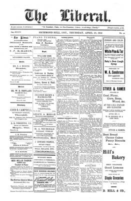 The Liberal, 18 Apr 1912