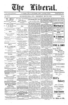 The Liberal, 30 May 1912