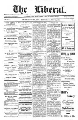 The Liberal, 18 Jul 1912