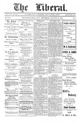 The Liberal, 22 Aug 1912