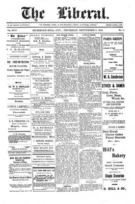 The Liberal, 5 Sep 1912