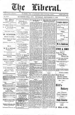 The Liberal, 12 Sep 1912