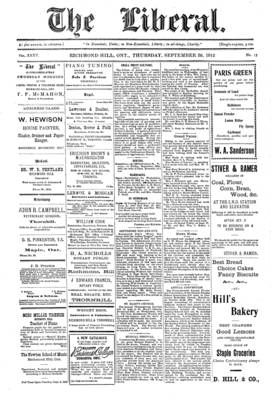 The Liberal, 26 Sep 1912