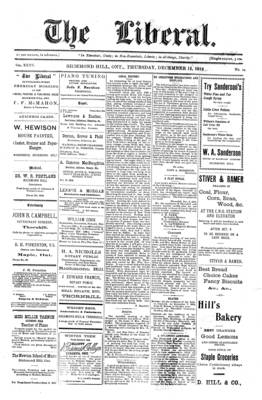 The Liberal, 12 Dec 1912