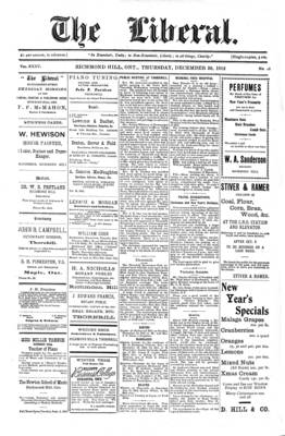 The Liberal, 26 Dec 1912