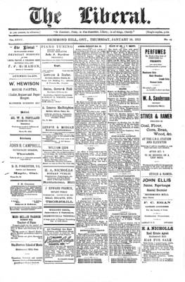 The Liberal, 16 Jan 1913