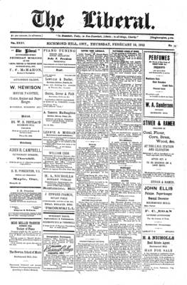 The Liberal, 13 Feb 1913