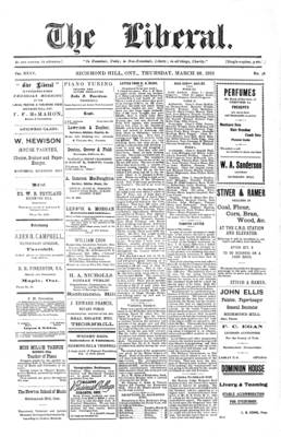 The Liberal, 20 Mar 1913