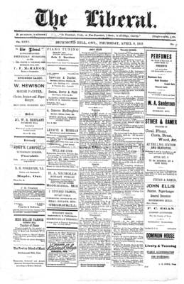 The Liberal, 3 Apr 1913