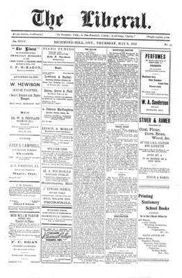 The Liberal, 8 May 1913