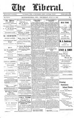 The Liberal, 10 Jul 1913