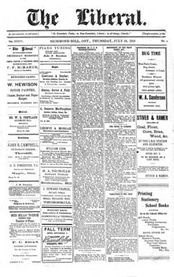 The Liberal, 24 Jul 1913