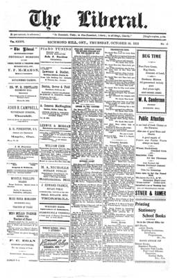 The Liberal, 16 Oct 1913