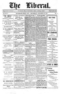 The Liberal, 23 Oct 1913