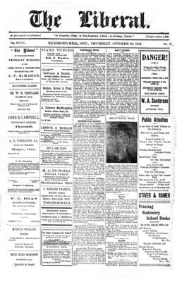 The Liberal, 30 Oct 1913