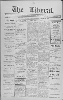 The Liberal, 14 May 1914