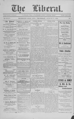 The Liberal, 27 Aug 1914