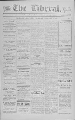 The Liberal, 18 Feb 1915