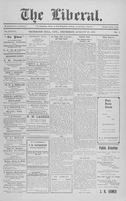 The Liberal, 19 Aug 1915