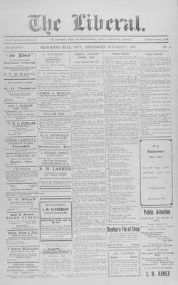 The Liberal, 7 Oct 1915