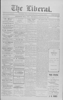 The Liberal, 14 Oct 1915