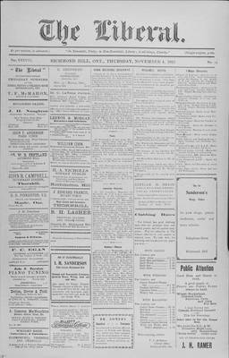 The Liberal, 4 Nov 1915