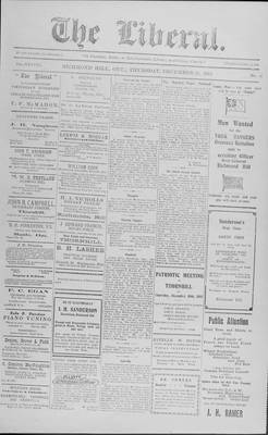 The Liberal, 23 Dec 1915