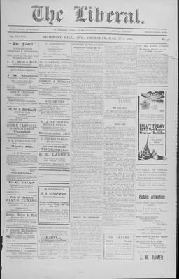 The Liberal, 2 Mar 1916