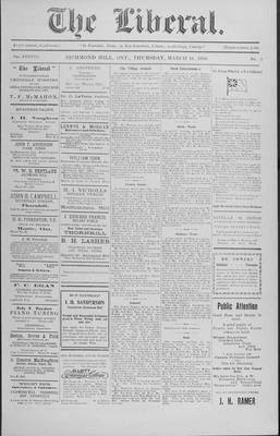 The Liberal, 16 Mar 1916