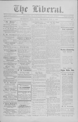 The Liberal, 4 May 1916