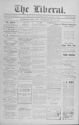 The Liberal, 25 May 1916