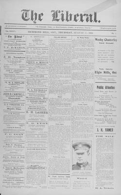 The Liberal, 17 Aug 1916