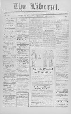 The Liberal, 22 Mar 1917