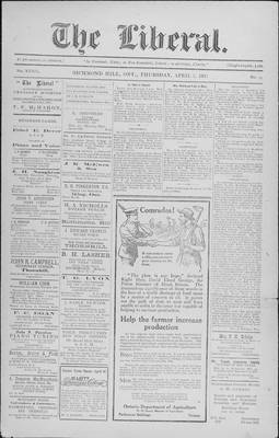 The Liberal, 5 Apr 1917