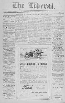 The Liberal, 18 Oct 1917